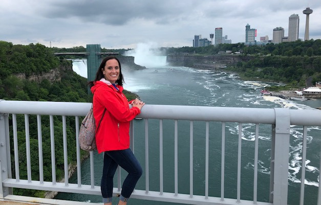 Dana Mathew at Niagara Falls, NY